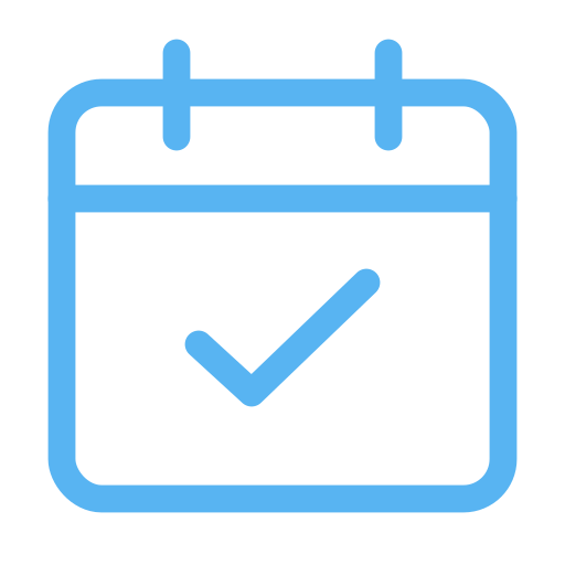 Calendar icon for planned and cyclical works